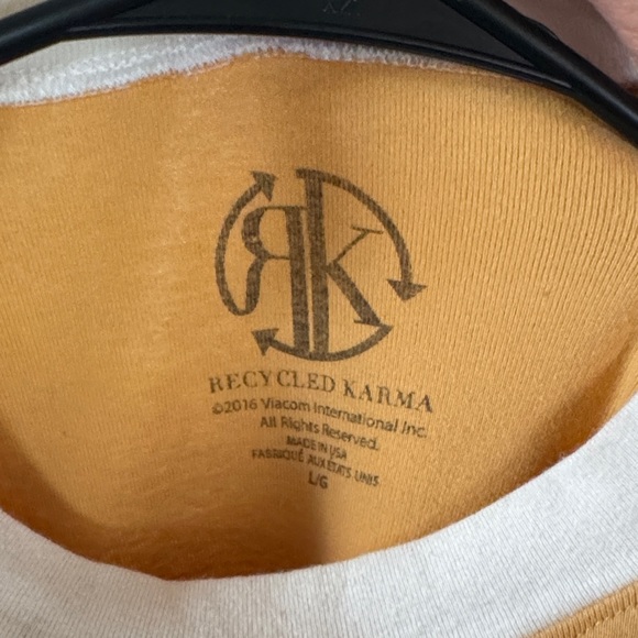 MTV Yellow Ringer Tee - Picture 5 of 5